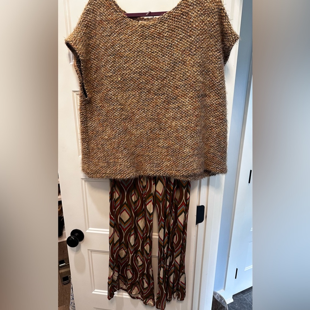 Bryn Walker sweater and fall pant set